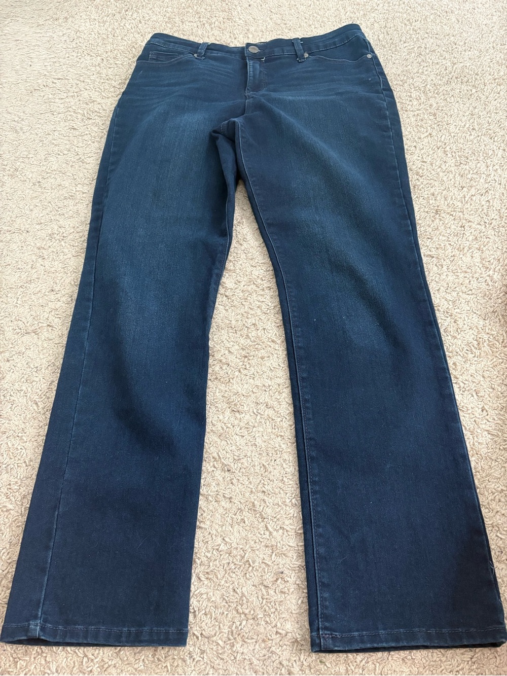 Bandolino Dark Blue Straight Leg Jeans
